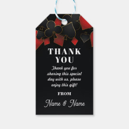 Vielen Dank Tag Bevorzugung Tags Las Vegas Casino Geschenkanhänger