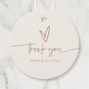 Vielen Dank, Tag Wedding Party Gefallen Baby G400 Geschenkanhänger