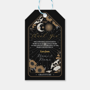 Vielen Dank Tags Tarot Wedding Stars Align Sun Moo Geschenkanhänger