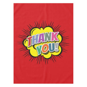 Vielen Dank Tischdecke