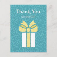 Vielen Dank, trendy Aquamarine und gelbe Tiermuste