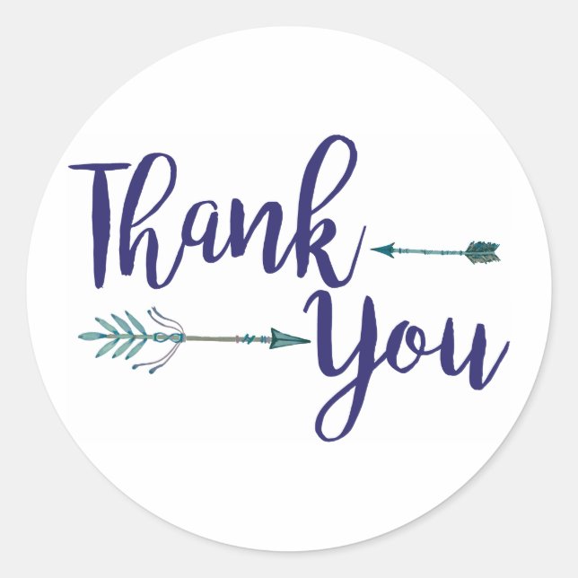 Vielen Dank, Tribal Sticker (Vorderseite)