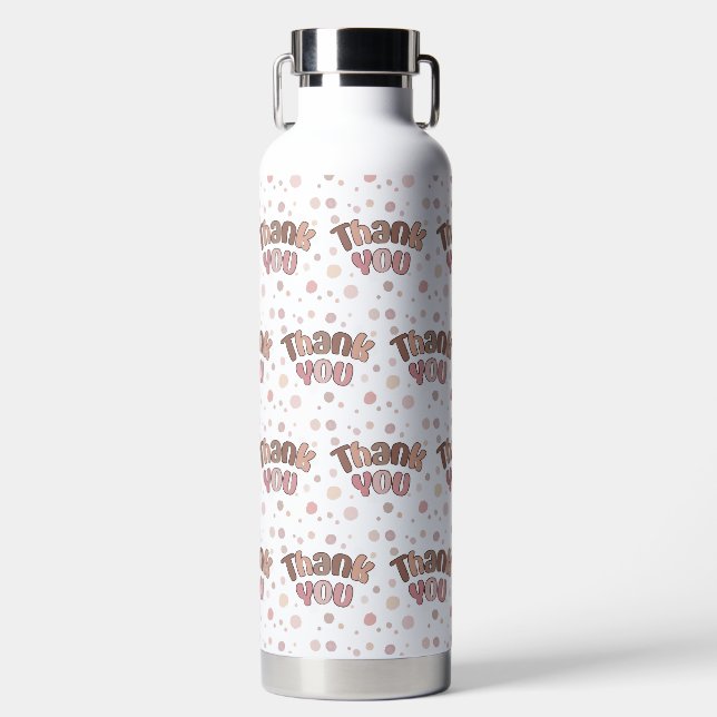 Vielen Dank Trinkflasche (Vorderseite)