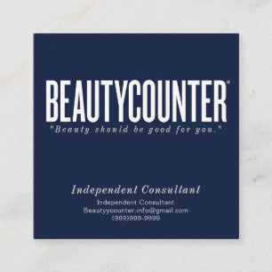 Vielen Dank und bestellen Sie Info Business Card Quadratische Visitenkarte