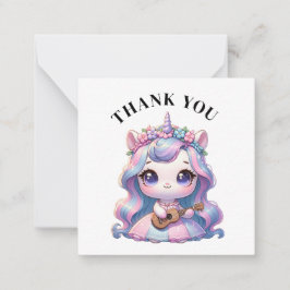 Vielen Dank, Unicorn Card Mitteilungskarte
