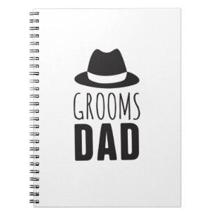 Vielen Dank, Vater des Groom Vater Brautparty Notizblock
