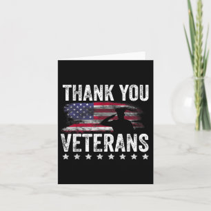 Vielen Dank Veterans Day Memorial Day Partiotic Mi Karte