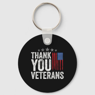 Vielen Dank Veterans Service Patriot Veteran Day A Schlüsselanhänger