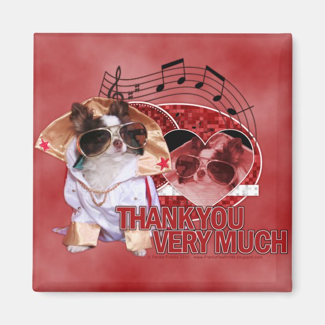 Vielen Dank - Vielen Dank - Chihuahua-Gizmo Magnet (Vorne)