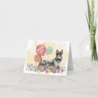 Vielen Dank von Euch und Scottish Terrier Dog Ball