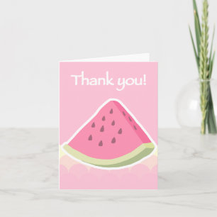 Vielen Dank, Watermelon Slice Dankeskarte