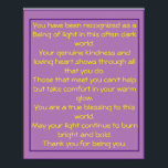 Vielen Dank Wertschätzung Gedicht Liebe Geschenk Poster<br><div class="desc">Wunderbares Gedicht, um jemanden lassen wissen, wie besonders sie sind. Dieses poetische Geschenk wird bestimmt Freudentränen für jeden bringen, der es empfängt.</div>