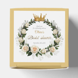 Vielen Dank White Roses & Baby's Atem Geschenkschachtel