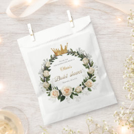 Vielen Dank White Roses & Baby's Atem Geschenktütchen