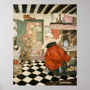 Vieler das Schlagen, das er hatte Poster