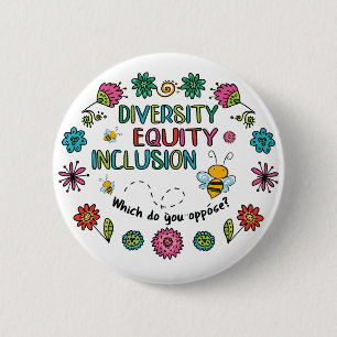 Vielfalt Gleichberechtigung Inklusion Button
