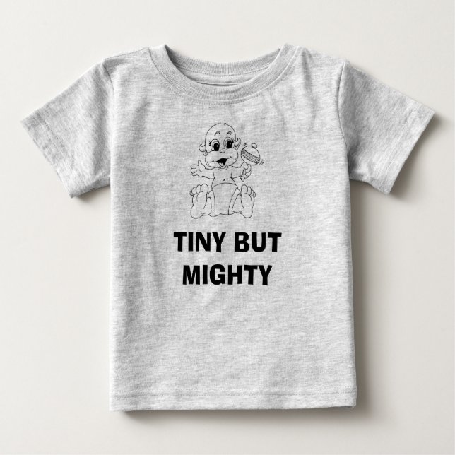 VIELFÄLTIG, ABER VIELLEICHT BABY T-SHIRT (Vorderseite)