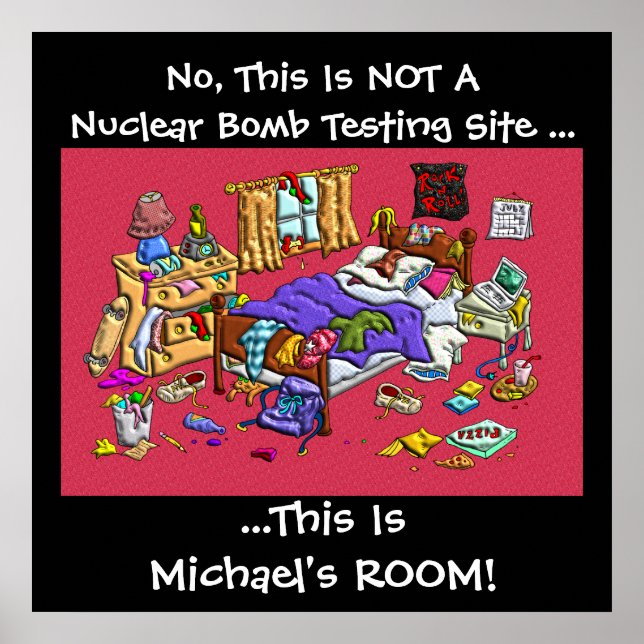 Vielfältig messbarer Raum individuell anpassbar Poster (Vorne)