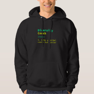 Vielfaltstrainer-Definition Kultur Humor Gleichhei Hoodie