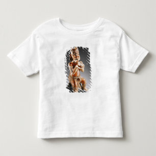 Vielfarbiges zweiteiliges Bildnisschiff, Kleinkind T-shirt