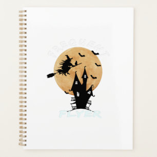 Vielflieger-Hexe Halloween T-Shirt Perfekt Planer