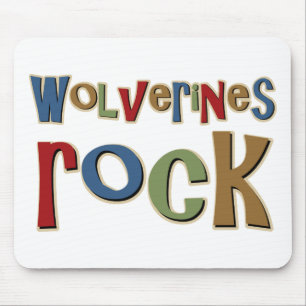 Vielfrass-Felsen Mousepad