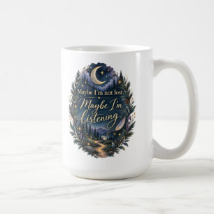 Vielleicht bin ich nicht verloren, vielleicht höre kaffeetasse