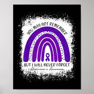 Vielleicht erinnern Sie sich nicht, aber ich werde Poster