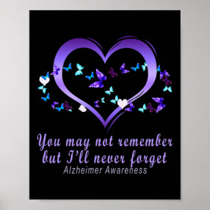 Vielleicht erinnern Sie sich nicht, aber ich werde Poster