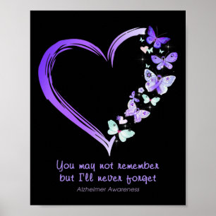 Vielleicht erinnern Sie sich nicht, aber ich werde Poster