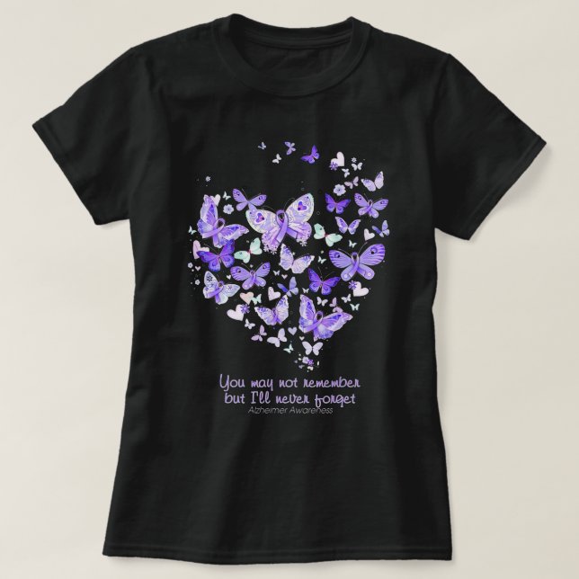 Vielleicht erinnern Sie sich nicht an Alzheimer-Sc T-Shirt (Design vorne)
