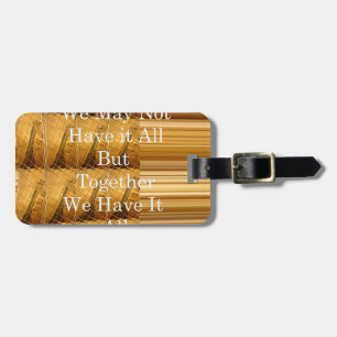 Vielleicht haben wir nicht alles Giraffe Safari Ha Gepäckanhänger