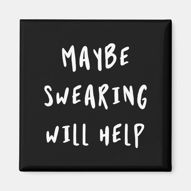 Vielleicht hilft das Schwitzen Magnet (Vorne)