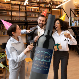 Vielleicht sind wir der Grund, warum Sie Bosswein Weinetikett