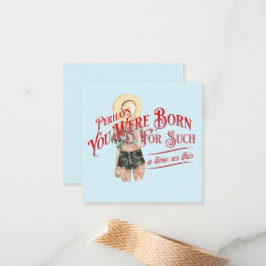 Vielleicht waren Sie für eine Zeit Notecard gebore Mitteilungskarte