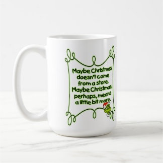 Vielleicht Weihnachten Kaffeetasse