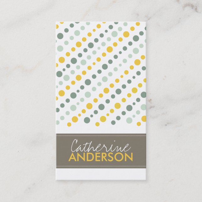 Vielseitige zeitgenössische kundenspezifische visitenkarte (Vorderseite)