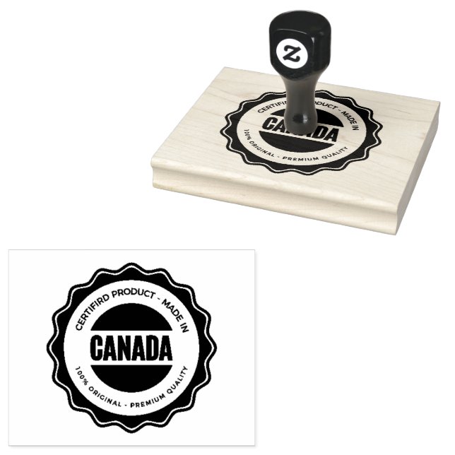 Vielseitiger CANADA Name Gedruckt Benutzerdefinier Gummistempel (Stempel)