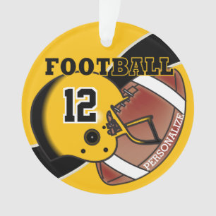 Vielseitiger Fußballspieler Ornament