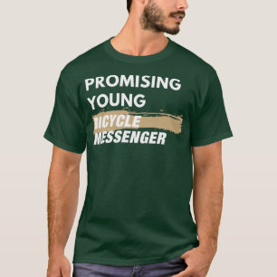 Vielversprechender junger Fahrradkurier T-Shirt