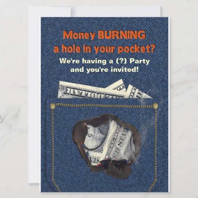 Vielzweckprodukt-Party Einladung-Spaß Einladung (Vorderseite)