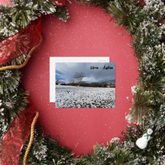 Viena - Áustria Folien Feiertagspostkarte