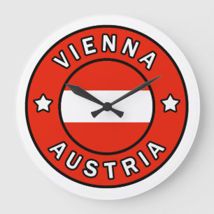 Vienna Austria Große Wanduhr