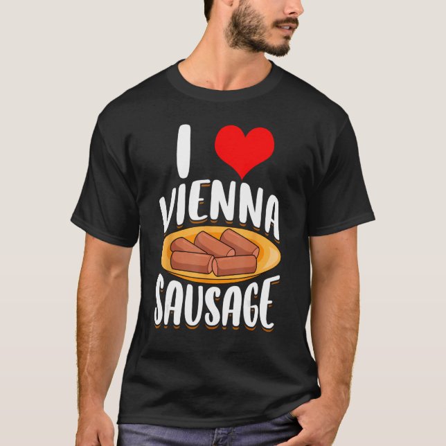 Vienna Sausage Niedlich T-Shirt (Vorderseite)