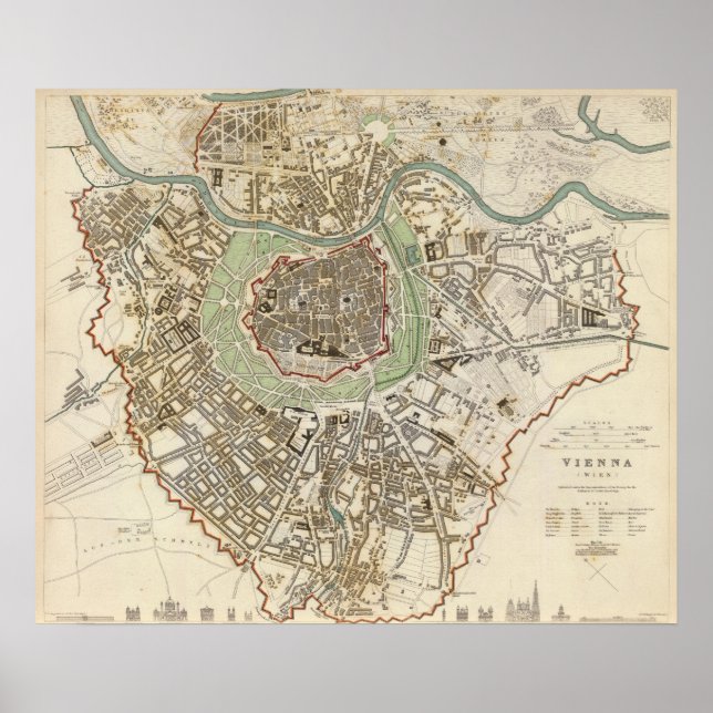 Vienna Wien Poster (Vorne)