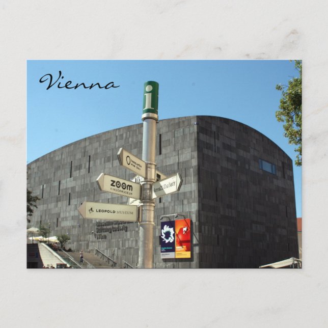 Vienna-Zeichen Postkarte (Vorderseite)