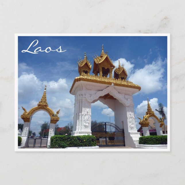 vientiane Gattung Postkarte (Vorderseite)