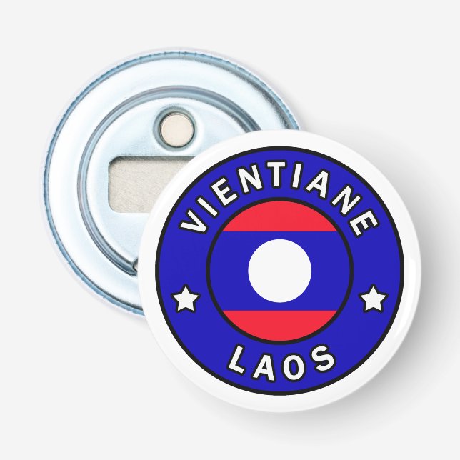 Vientiane Laos Flaschenöffner (Vorderseite)