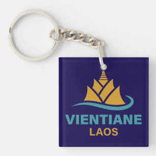 Vientiane Laos Südostasien Schlüsselanhänger