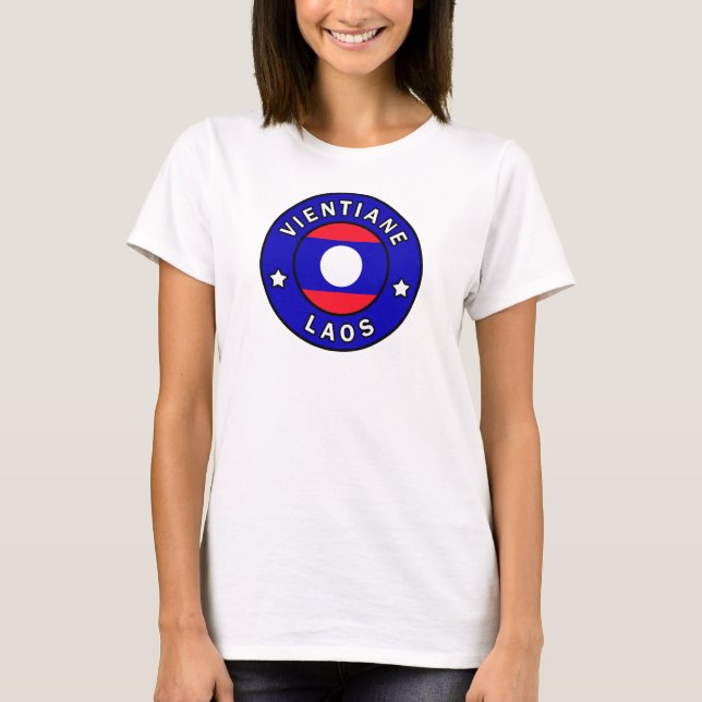 Vientiane Laos T-Shirt (Vorderseite)